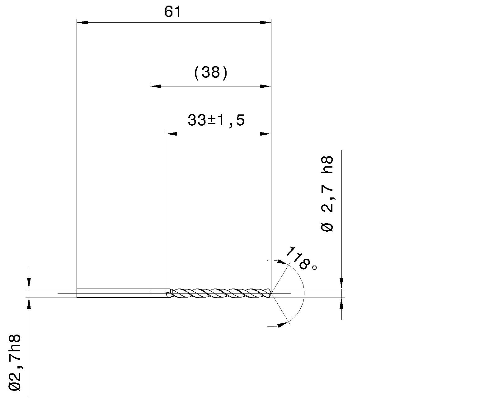 Guhring Jobber drill HSCO - Image 2