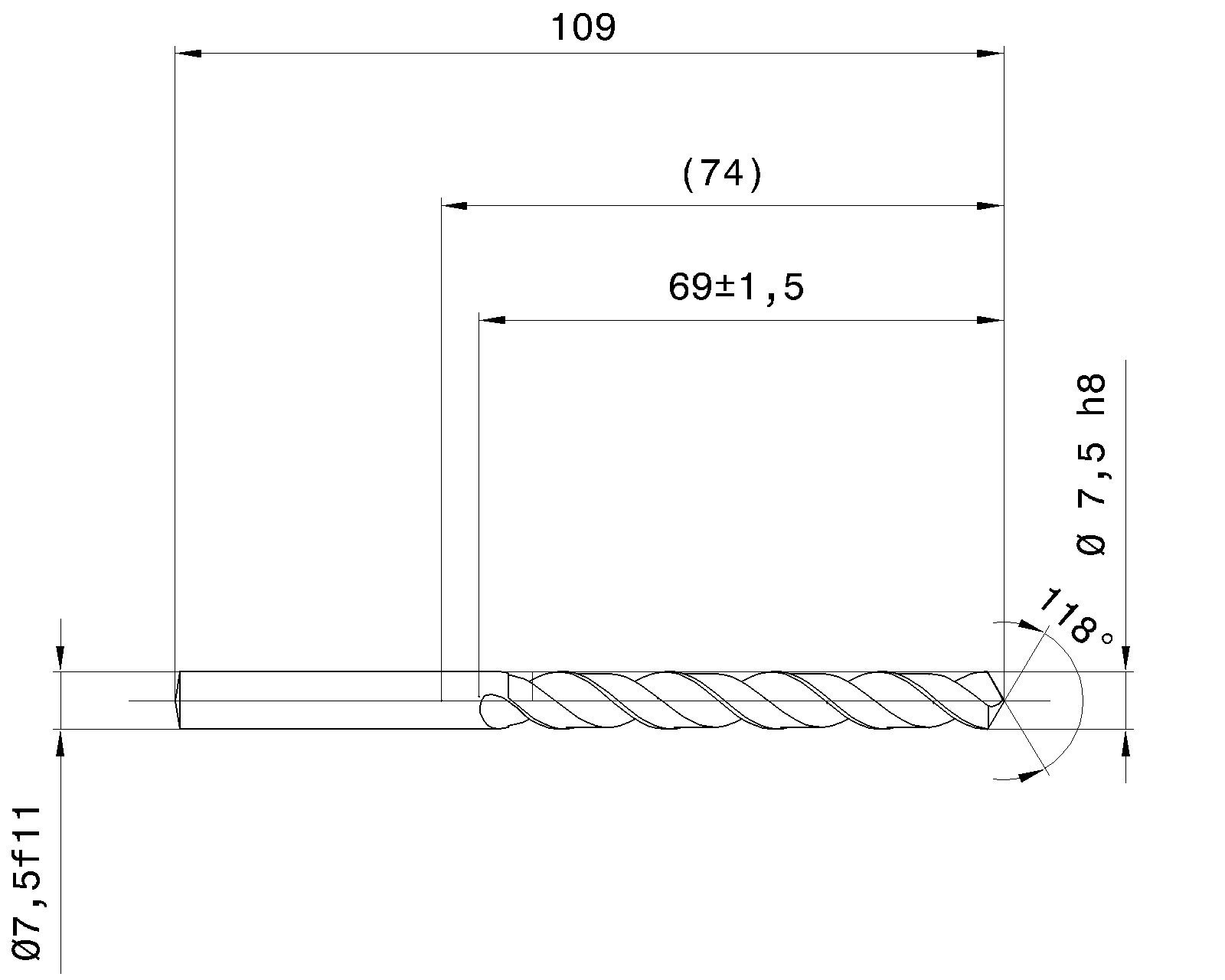 Guhring Jobber drill HSCO - Image 2