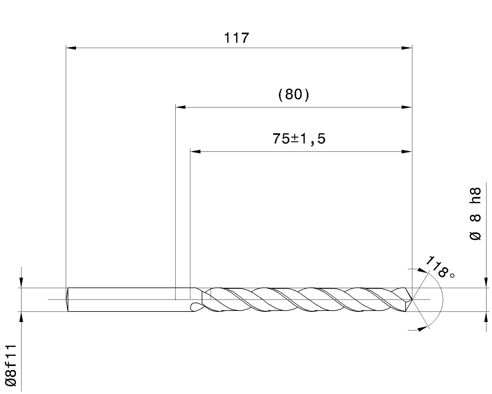 Guhring Jobber drill HSCO - Image 2