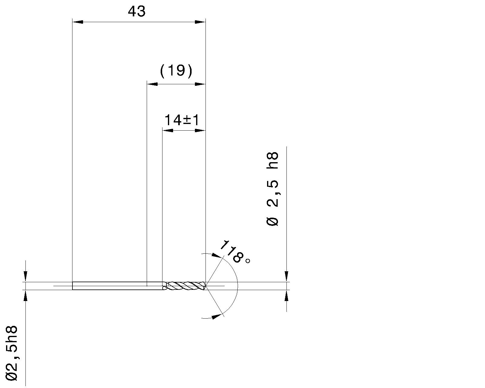 Guhring Stub drill HSCO - Image 2