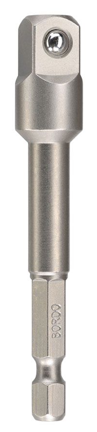 Bordo Male to Male 1/4" Hex-3/8" Square 75mm