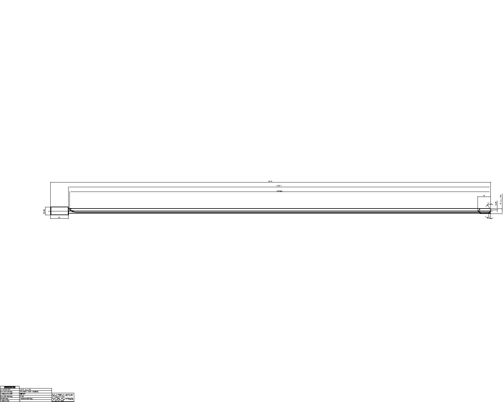 Guhring 80 x D Carbide Gun drills Carbide TiCN Coated - Image 2