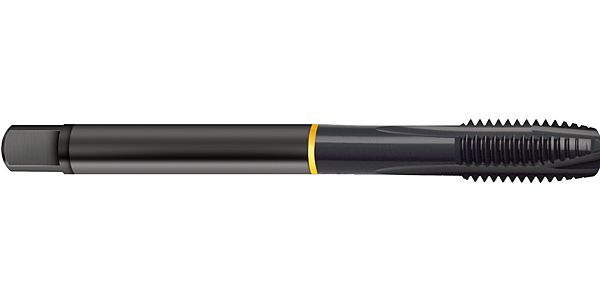 Guhring Metric M12 x 1.75 Gun Nose Tap (spiral point) HSS-e Gold Band For thru. holes Made in Germany