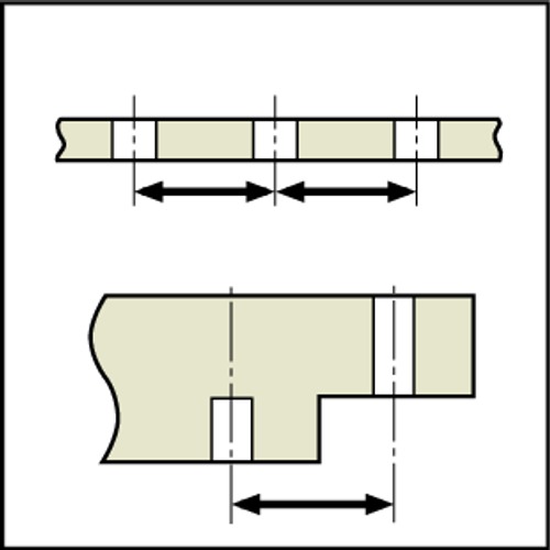 Mitutoyo OFF-SET CENTRELINE CALIPER 573-608 - Image 3