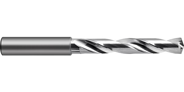 Guhring 5 x D Ratio Drill Thru Coolant Carbide RF100 A Polished For Aluminium