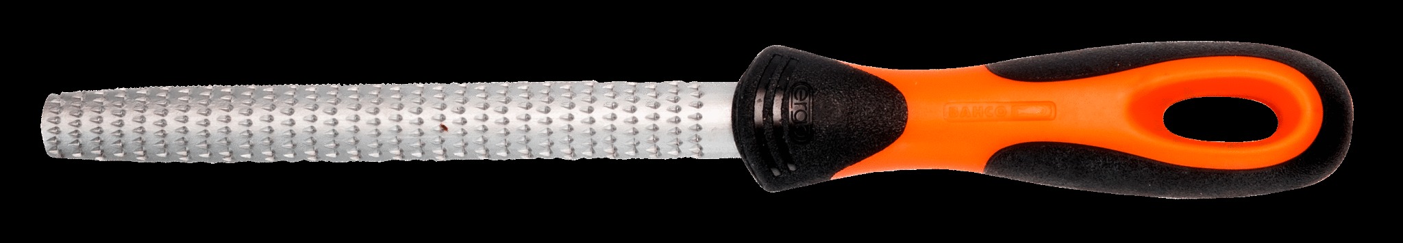 Bahco Half round rasp, 8", 20cm, 2nd cut, ergo handle - Image 2