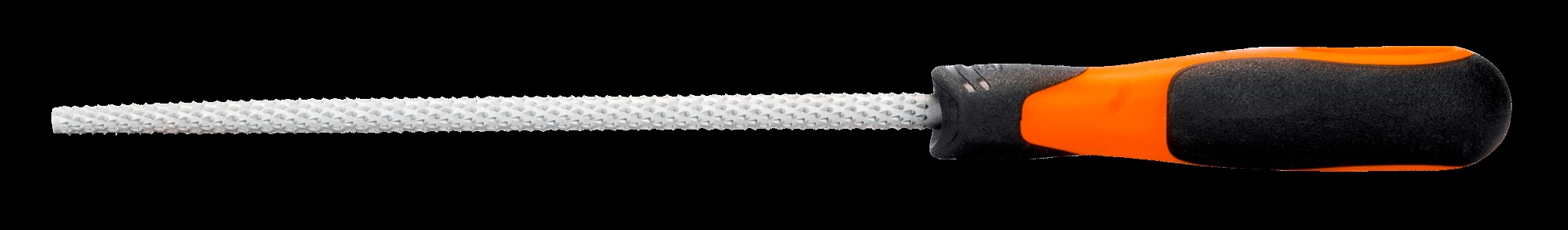 Bahco Round rasp, 8", 20cm, 2nd cut, ergo handle - Image 3