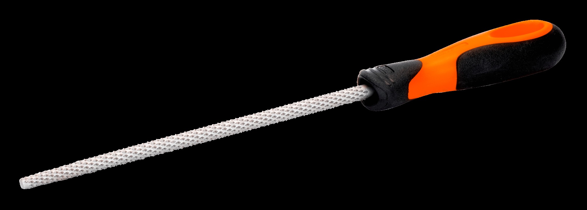 Bahco Round rasp,10", 25cm, bastard cut, ergo handle