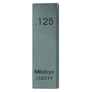 Mitutoyo Gauge Block 0.125" Grade 611165-531
