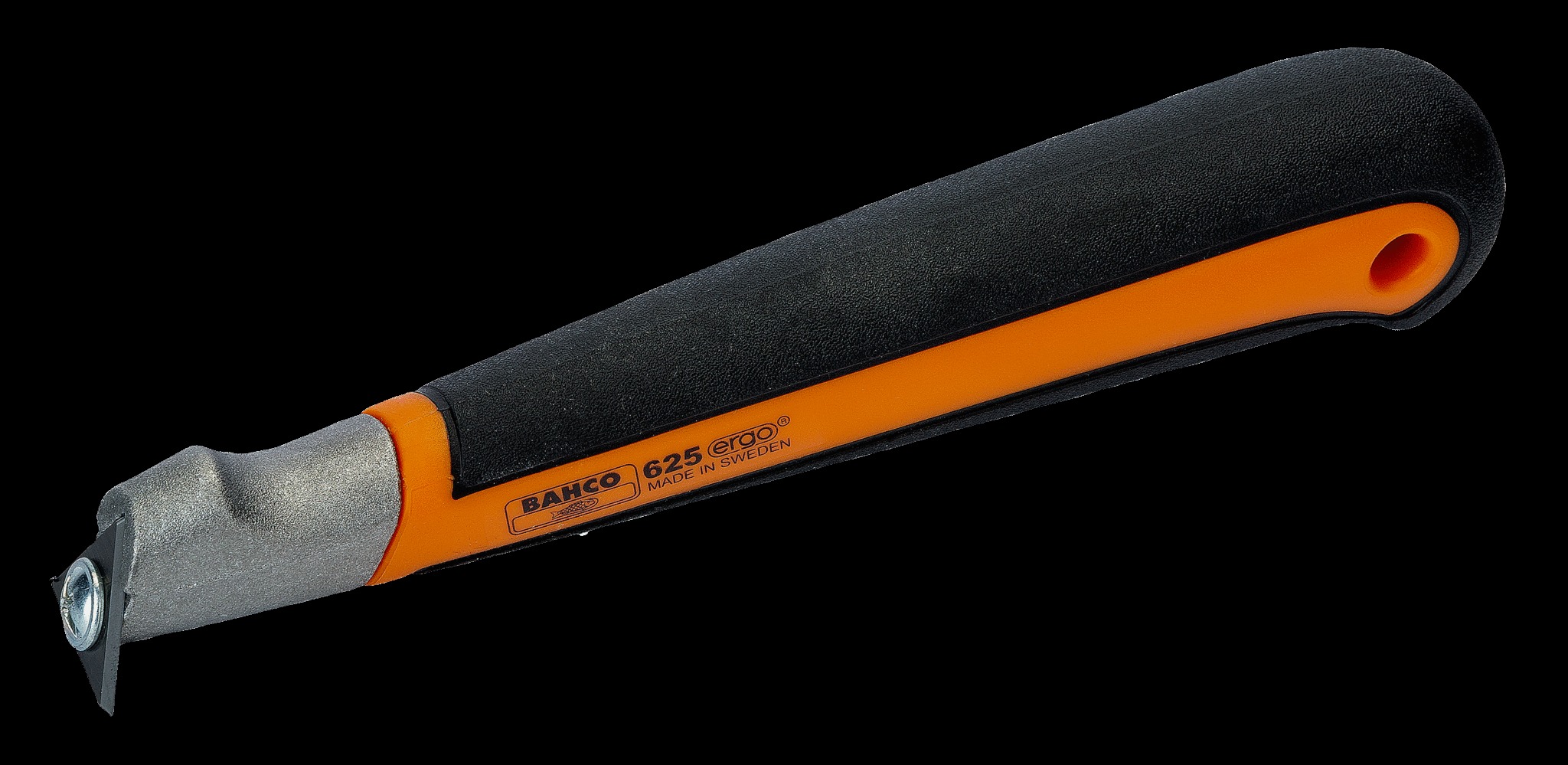 Bahco ERGO Paint Scraper, Universal (25mm/1" Blade - Triangular) With Holster. Comfortable, Extra Strong Two Component Handle.