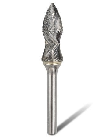 Bordo 1/2" Radius Tree Express Cut 1/4" Shank Burr