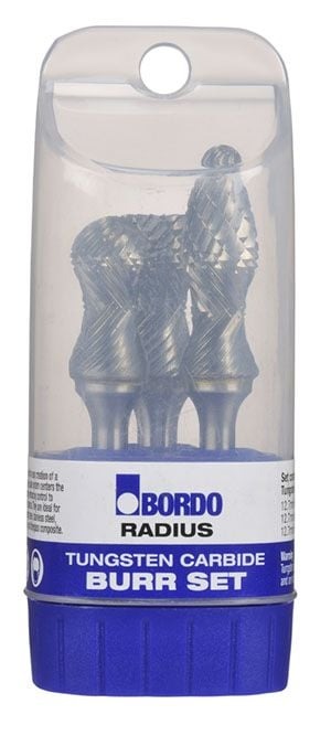 Bordo - 3 Piece Radius Burr Set