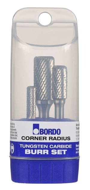 Bordo - 3 Piece Corner Radius Burr Set