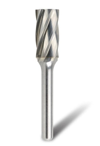 Bordo - 3/4" SA-7 Cylindrical 1/4" Shank Burr Non Ferrous