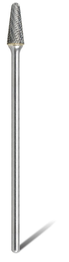 Bordo - 3/8" SL-3 14 Degree Included Angle 1/4 x 6" Shank Burr