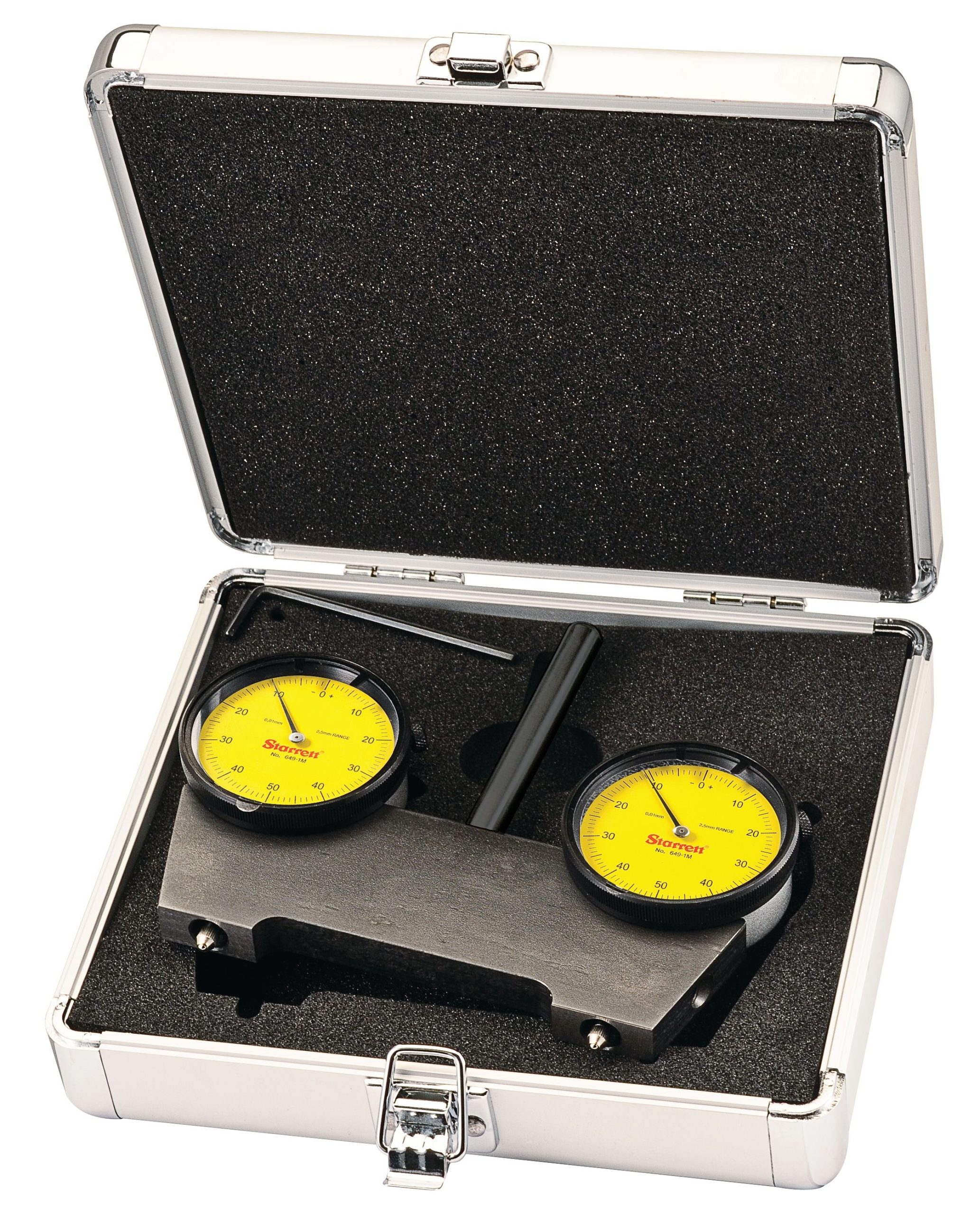 Starrett Spindle Square .250range .001 XA17-38 Locking Hole Saw Arbor W/ Carbide Tipped Pilot Drill - Image 2