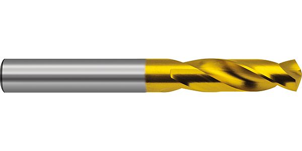 Guhring Stub drill HSCO TiN Coated