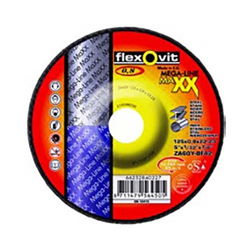 FLEXOVIT 125 x 0.8 x 22.23mm ZA60Y-BF42 MAXX D/C ULTRA THIN