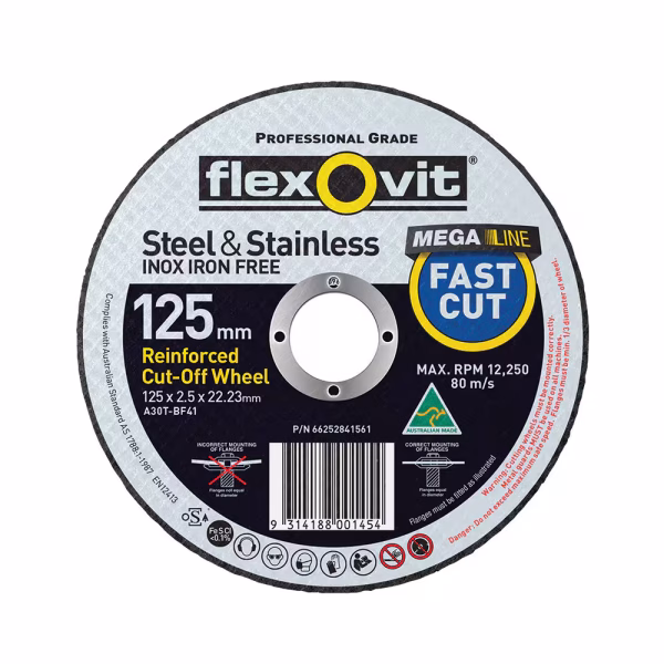 125 x 2.5 x 22.23mm FLX-MEGA-LINE