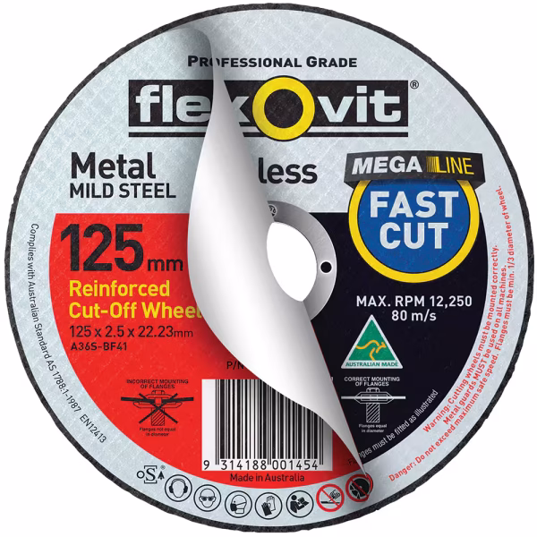 125 x 2.5 x 22.23mm FLX-MEGA-LINE - Image 3