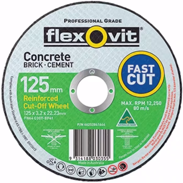 230 x 3.2 x 22.23mm FH64 MASONRY TYPE 41 CUTTING - OFF WHEELS