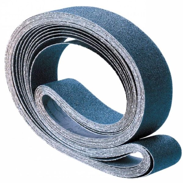 ^ 100x2440mm R824 Z36 NORZON CLOTH BELTS FOR FIXED MACHINES (BLUE) - Image 2