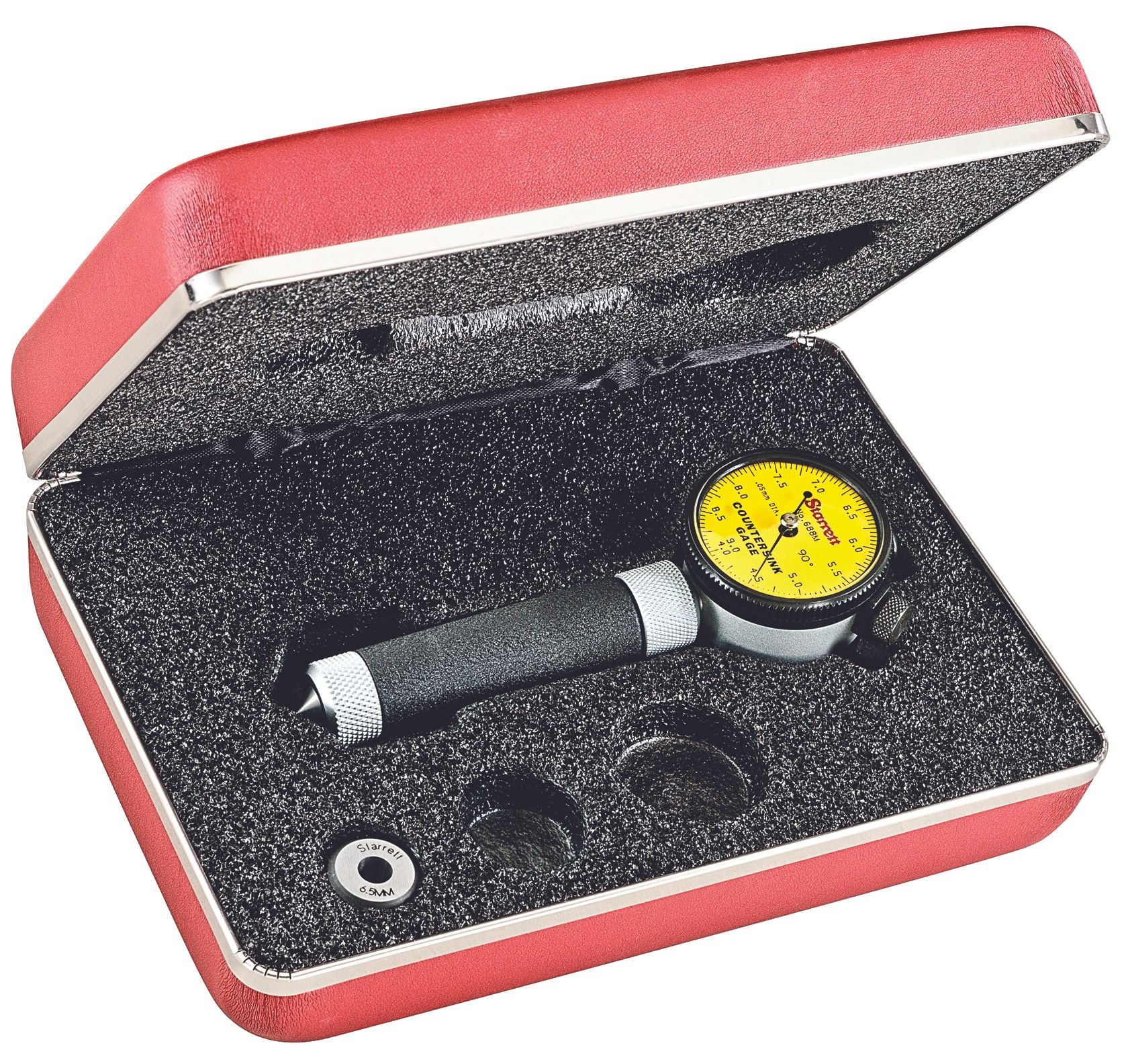 Starrett - Countersink Gage 4-9mm Range 90deg Angle Case - Image 2