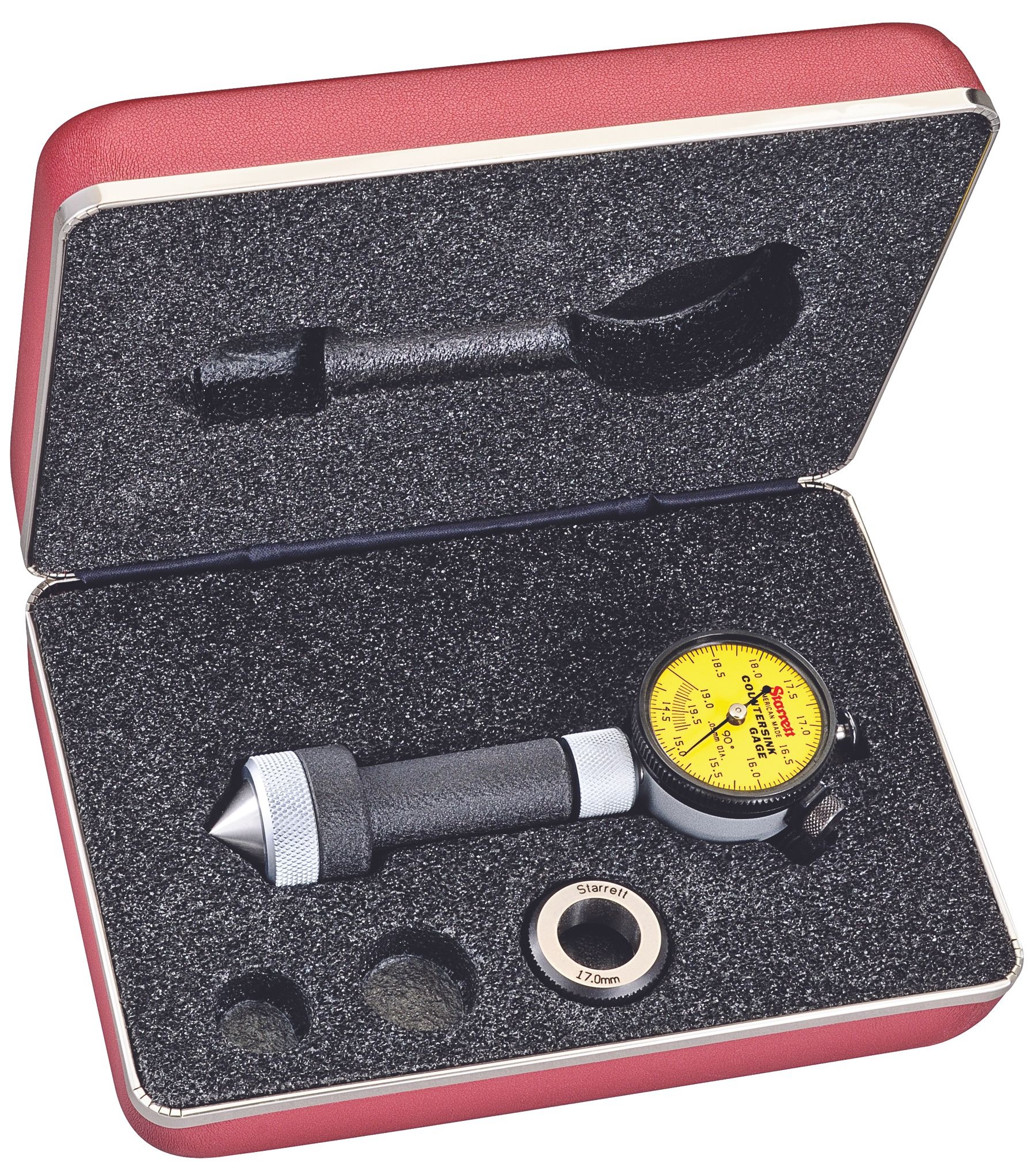 Starrett - Countersink Gage 14.2-19.8mm Range 90deg Angle Case - Image 2