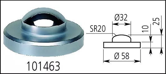 Mitutoyo DIAL GAUGE STAND 7001-10 - Image 3
