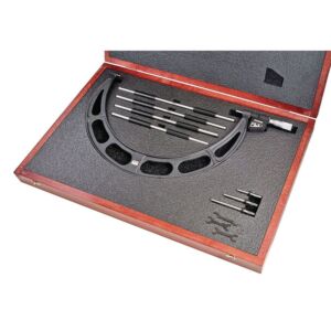 Starrett Elec. Dig. Mic w/Output 12-16in .0001in Res. Case 714DFLZ Elec. Dig. Mic w/Output 12-16in .0001in Res. Case