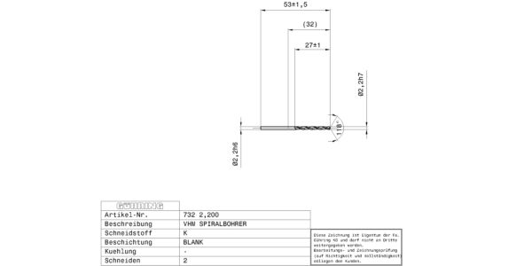 Guhring Jobber drill Solid Carbide - Image 2