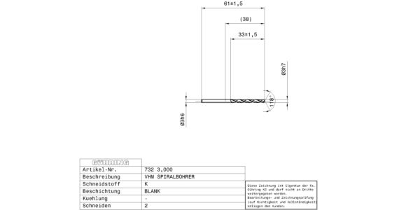 Guhring Jobber drill Solid Carbide - Image 2