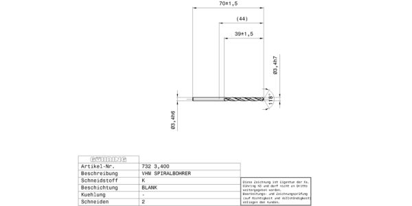 Guhring Jobber drill Solid Carbide - Image 2