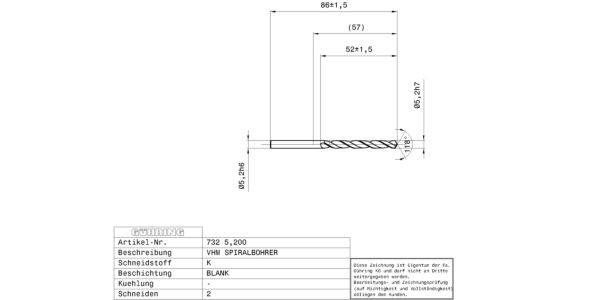 Guhring Jobber drill Solid Carbide - Image 2