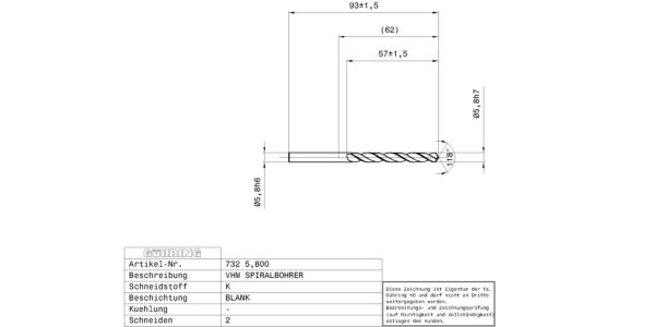 Guhring Jobber drill Solid Carbide - Image 2