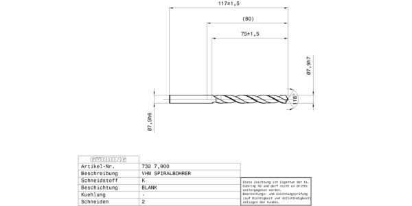 Guhring Jobber drill Solid Carbide - Image 2
