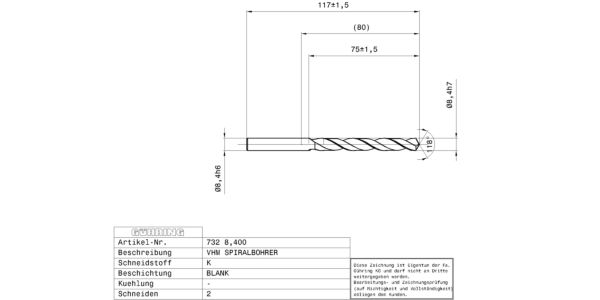 Guhring Jobber drill Solid Carbide - Image 2
