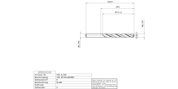 Guhring Jobber drill Solid Carbide - Image 2