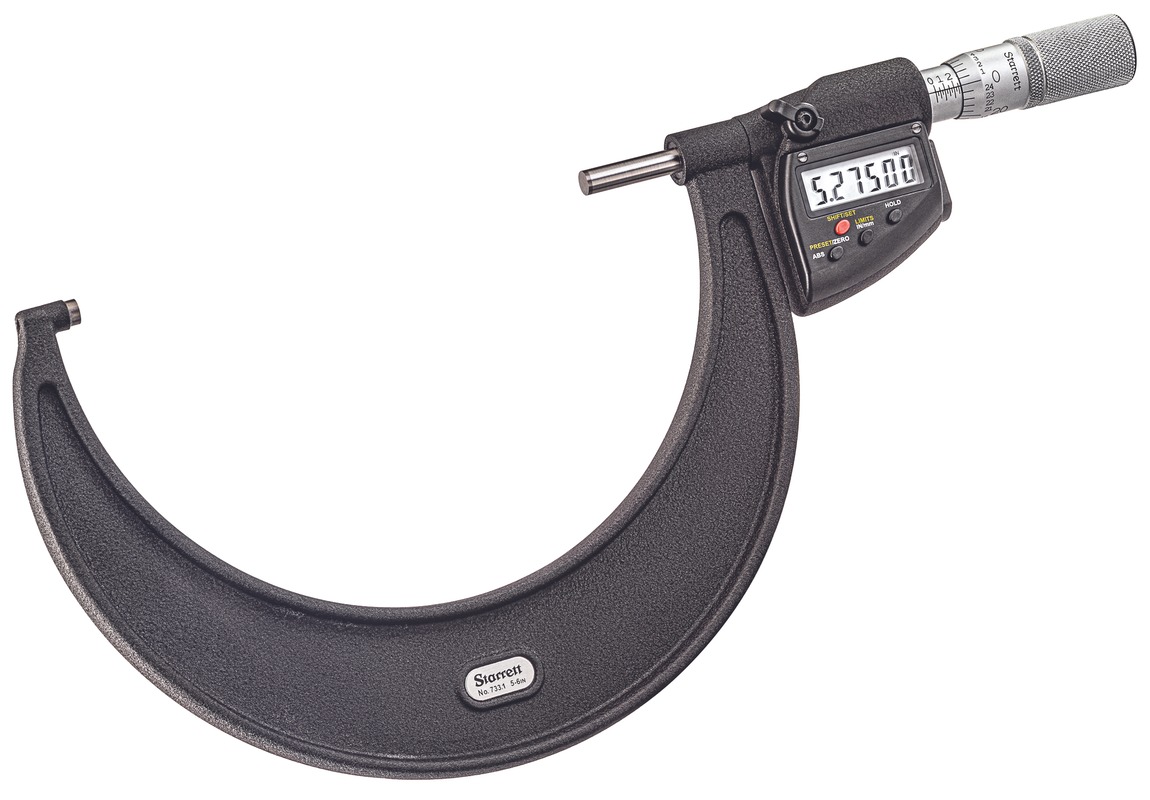 Starrett MICROMETER- ELECTRONIC- 5-6 733.1XFLZ-6 Electronic Micrometer