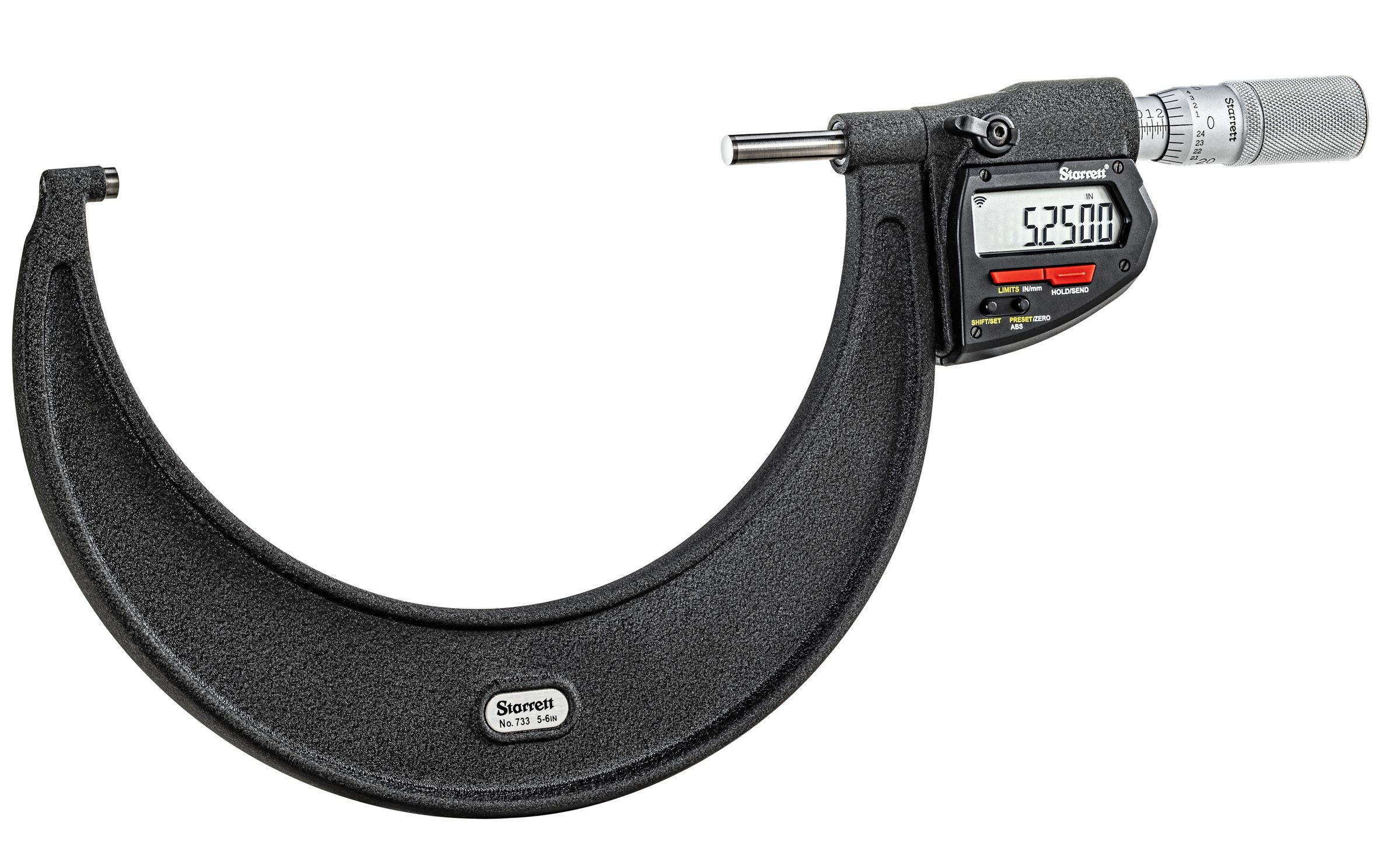 Starrett MICROMETER- ELECTRONIC- 5-6 733.1XFLZ-6 Electronic Micrometer - Image 2