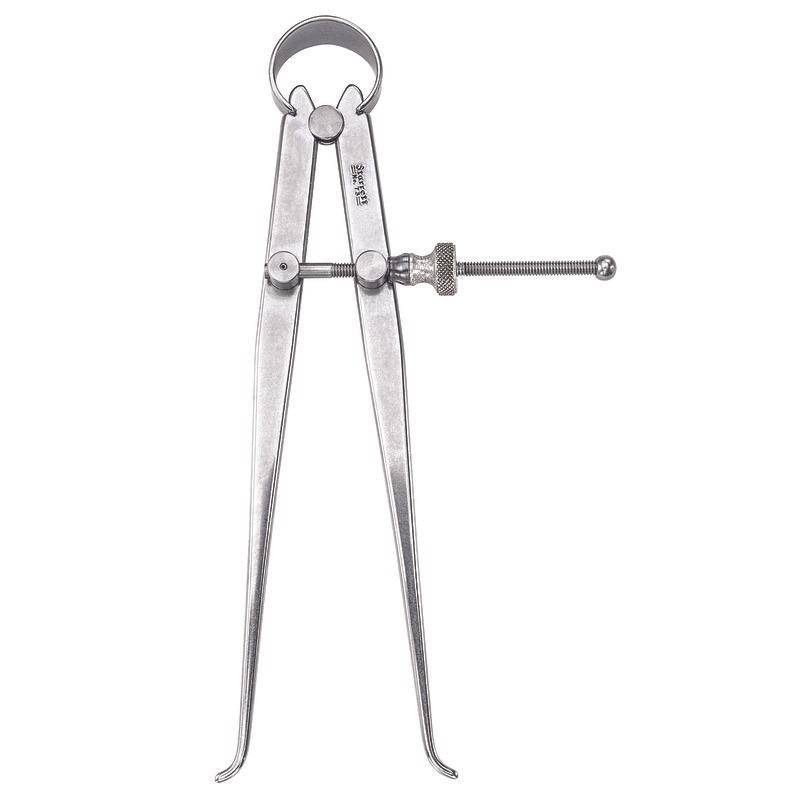 Starrett - Spring-Type Caliper (Inside) 6in (150mm) Solid Nut