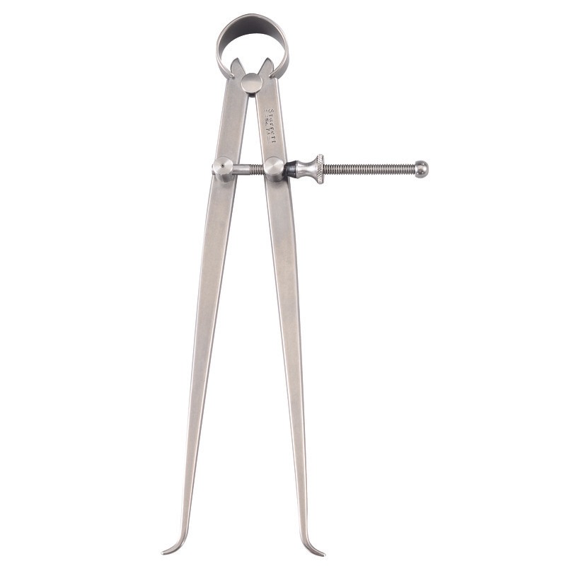 Starrett - Spring-Type Caliper (Inside) 8in (200mm) Solid Nut