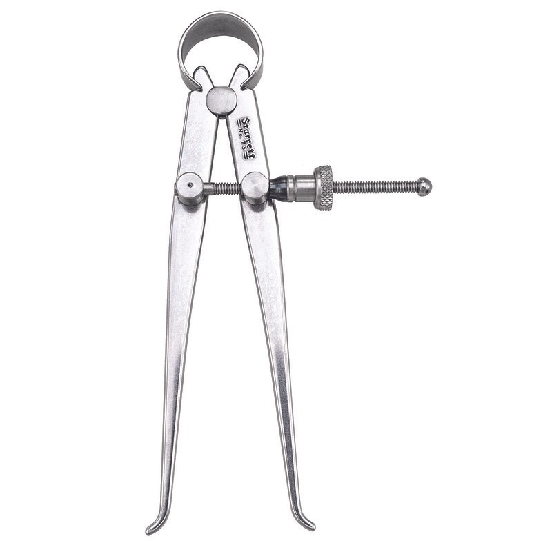 Starrett - Spring-Type Caliper (Inside) 4in (100mm) Quick-Spring Nut