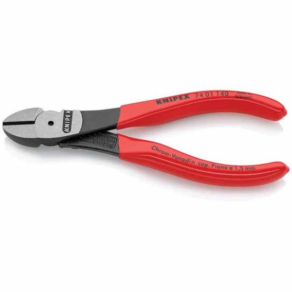 KNIPEX HIGH LEV DIAGONAL CUTTER 140MM