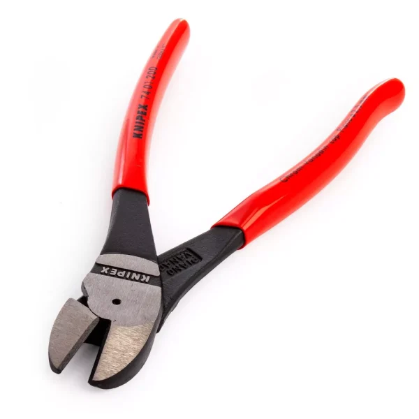 KNIPEX HIGH LEV DIAGONAL CUTTER 200MM - Image 4