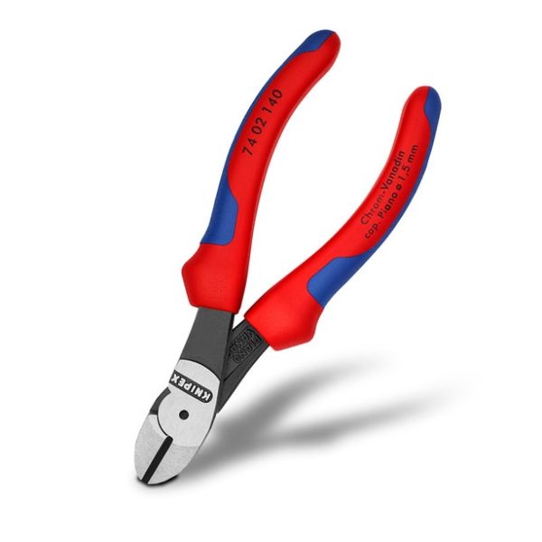 KNIPEX HIGH LEV DIAGONAL CUTTER 140MM - Image 2