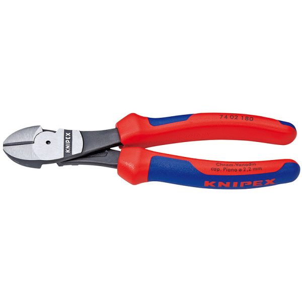 KNIPEX HIGH LEV DIAGONAL CUTTER 180MM