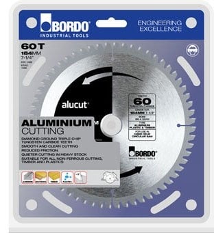 Bordo 160mm x 60T Alucut Blade