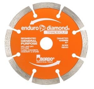 Bordo 105mm Segmented Rim General Purpose Diamond Blade