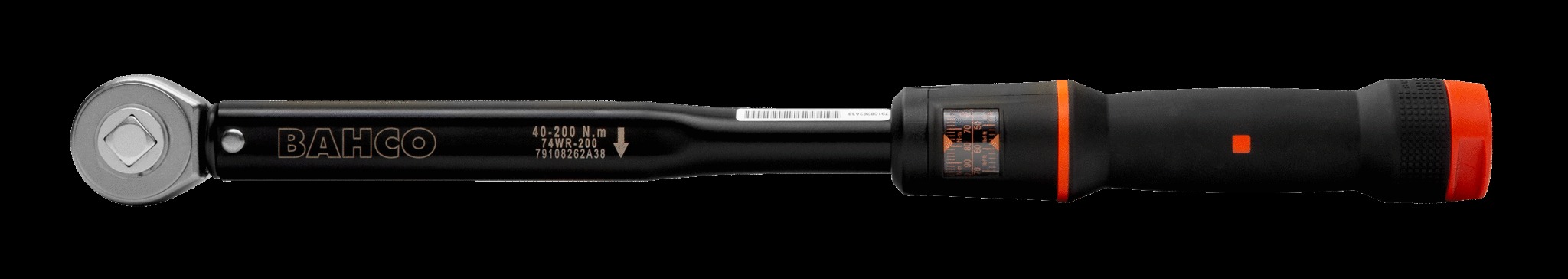 Bahco 1/2" Square Drive Mechanical Adjustable Window Torque Click Wrench 80 N.M-400 N.M - Image 2